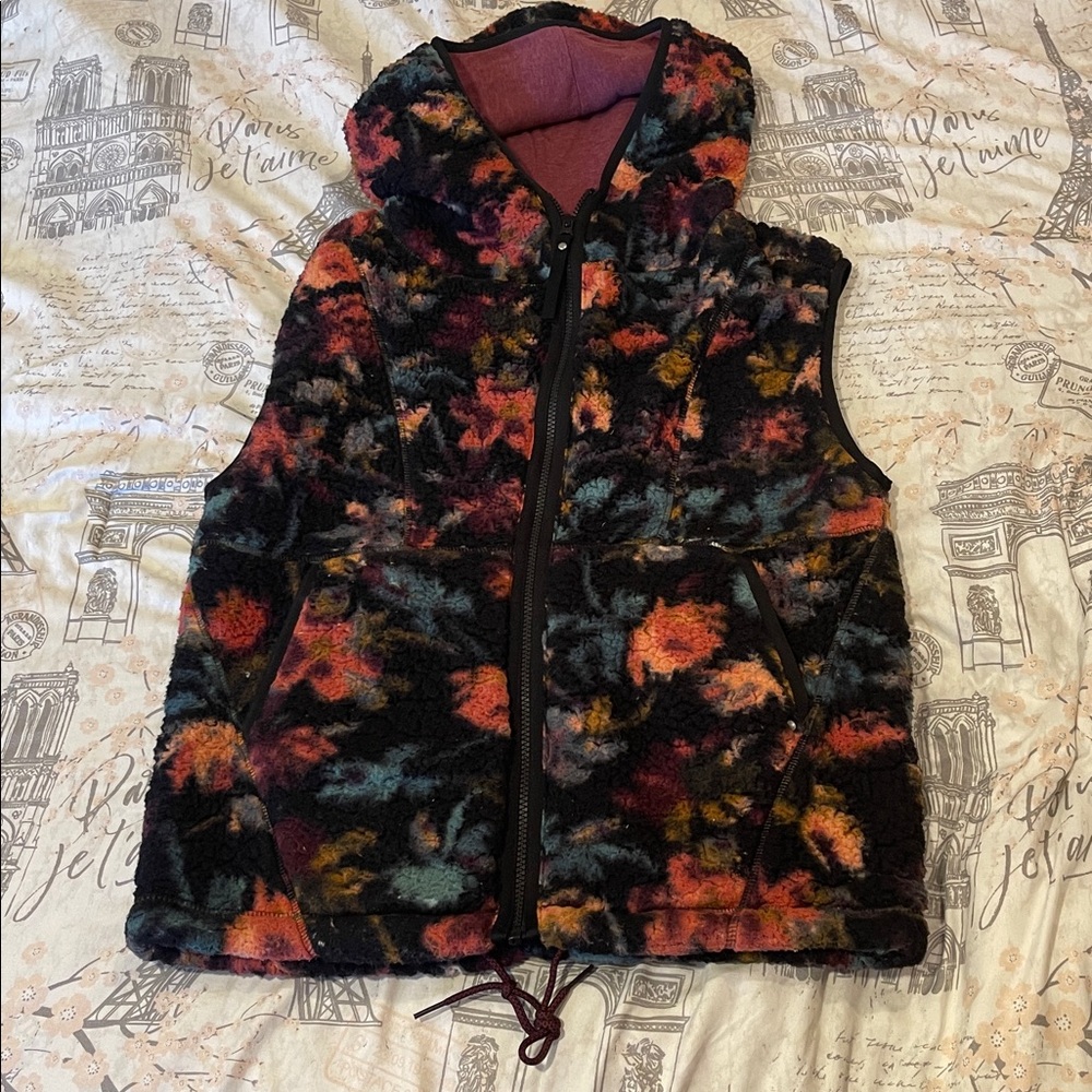 Prana Multicolor Fleece Vest